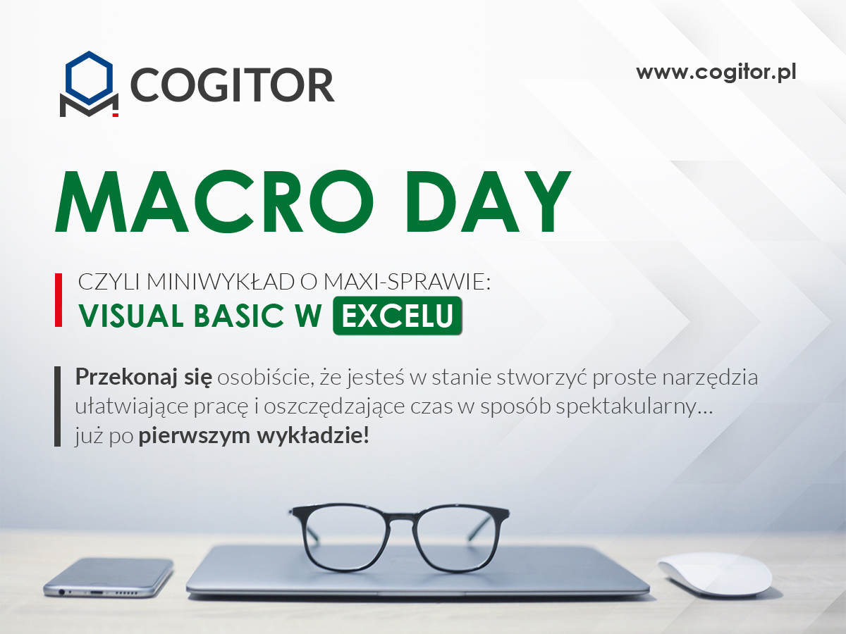 Banner kursu MACRO Day Excel